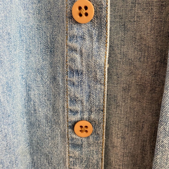 Structure Denim Mens Shirt M Like New - Picture 5 of 6